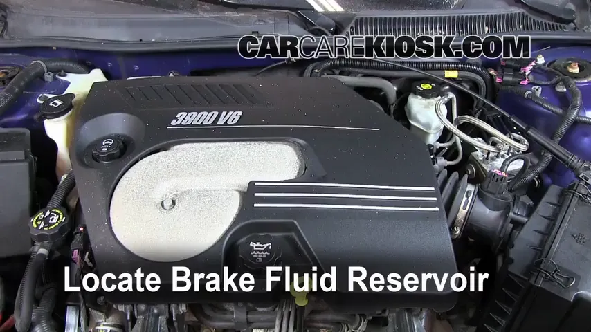 2006 Chevrolet Monte Carlo LT 3.9L V6 Brake Fluid